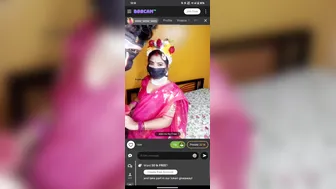 Naughty Desi Babe Performing Live Getting Herself Wet And Wild