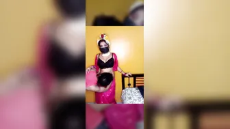 Naughty Desi Babe Performing Live Getting Herself Wet And Wild