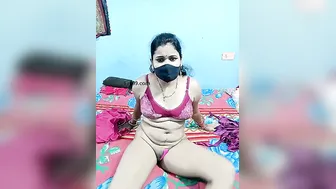 Early Morning Strip With Horny Desi Milf Showing It All Off