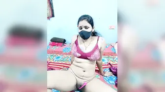 Early Morning Strip With Horny Desi Milf Showing It All Off