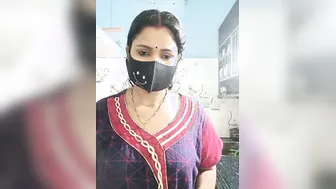 Late Night Show With Horny Desi Wife Stripping For Strangers