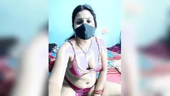 Desi Aunty Stripping Naked For The Camera Feeling So Naughty
