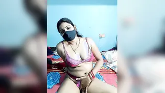 Desi Aunty Stripping Naked For The Camera Feeling So Naughty