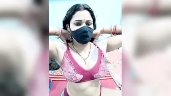 Naughty Indian Wife Getting Naked On Camera Late At Night