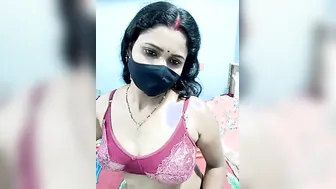 Naughty Indian Wife Getting Naked On Camera Late At Night