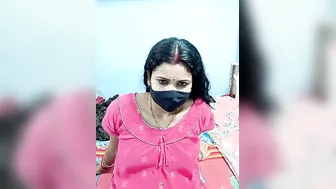 Naughty Indian Wife Getting Naked On Camera Late At Night