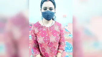 Afternoon Delight With Curvy Indian Aunty Removing Everything