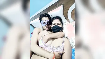 Married Desi Aunty Undressing Seductively In Late Night Show