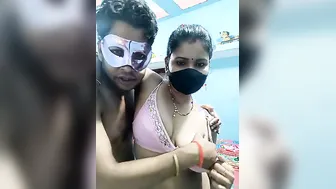 Married Desi Aunty Undressing Seductively In Late Night Show