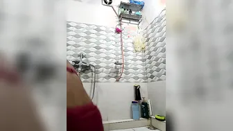 Curvy Indian Aunty Showing Everything While Husband Is Away Today