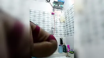 Curvy Indian Aunty Showing Everything While Husband Is Away Today