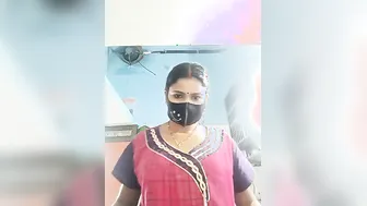 Thick Indian Aunty Dancing And Stripping For Online Viewers