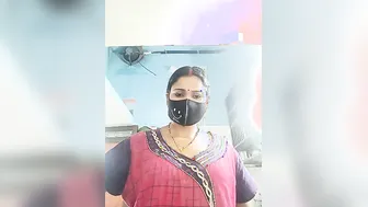 Thick Indian Aunty Dancing And Stripping For Online Viewers