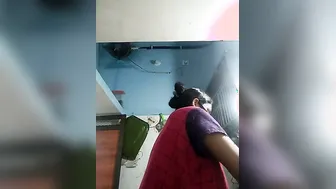 Thick Indian Aunty Dancing And Stripping For Online Viewers