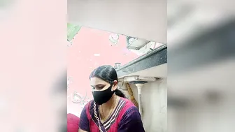 Desi Bhabhi Stripping Off Her Clothes During Midnight Cam Session