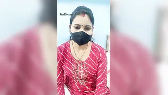 Tamil Aunty Getting Fully Naked During Her Morning Webcam Session