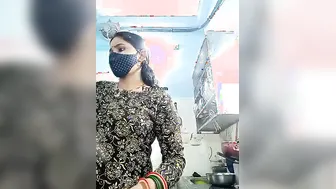 South Indian Milf Teasing Viewers While Slowly Undressing At Home