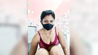 Desi Aunty Stripping Online Showing Her Curves To Strangers