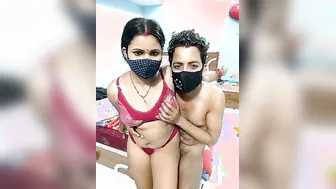 Naughty Aunty Stripping On Webcam Teasing Online Viewers