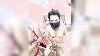Naughty Aunty Stripping On Webcam Teasing Online Viewers
