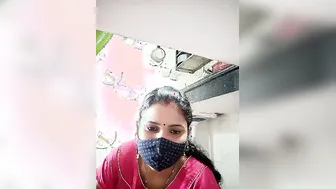 Bengali Aunty Touching Herself While Stripping On Webcam For Fans