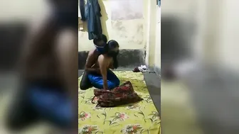 Desi Couple Kissing And Fucking Passionately In Bedroom Part One