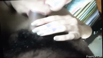 South Indian GF Treating My Cock Like Candy In Her Mouth
