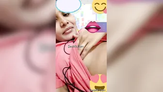 Hot Indian Girl Stripping And Showing Off Her Boobs On Camera