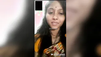Sexy Bhabhi Teasing And Flashing Her Big Tits On Video Call