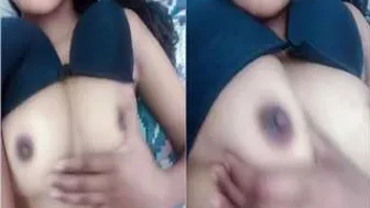 Fingering My Wet Pussy Hard Making Myself Cum On Camera Alone