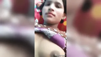My GF Stripping Naked And Showing Everything To Me