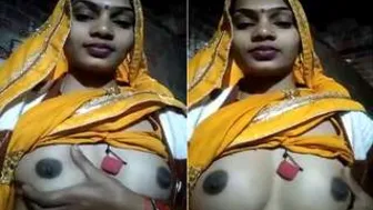 Desi Wife Teasing Me By Revealing Her Big Natural Boobs At Home