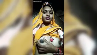 Desi Wife Teasing Me By Revealing Her Big Natural Boobs At Home