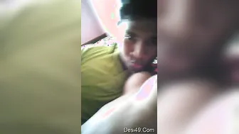 My Boyfriend Sucking My Tits Making Me So Wet And Horny Tonight