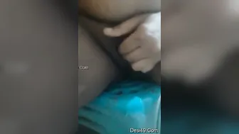 Village Girl Exposing Her Massive Boobs And Pussy In Bedroom