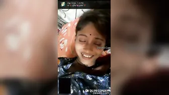 GF Stripping Topless During Our Late Night Video Call