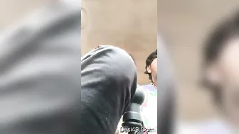 Getting My GF's Boobs Sucked While Parked In The Car
