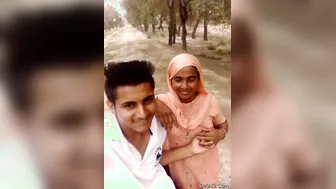 Married Bhabhi Letting Me Press And Squeeze Her Big Breasts
