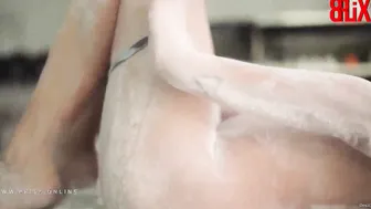 Slutty Wife Crawling On Floor Spreading Ass Begging To Be Used