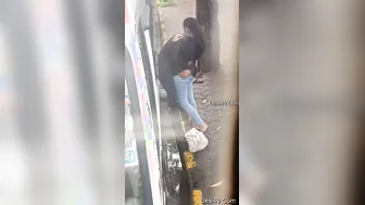 Desi Lovers Kissing And Making Out Outdoors On Quiet Roadside