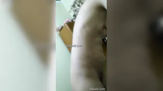 Bhabhi Getting Dressed After Hardcore Session With Her Lover