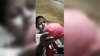 Horny Bhabhi Teasing With Big Boobs During Naughty Video Call