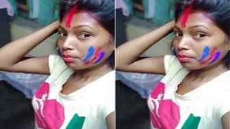 Village Girl Fingering Tight Pussy Before Getting Fucked Hard