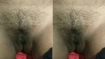 Hubby Filming My Wet Shaved Pussy Spreading It Open For Camera