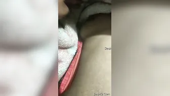 Hubby Filming My Wet Shaved Pussy Spreading It Open For Camera