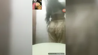 Boudi Getting Naked On Video Call Teasing Me With Her Curves