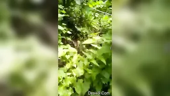 Mature Nepali Couple Fucking Raw Outside In Nature Getting Caught