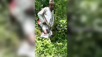 Mature Nepali Couple Fucking Raw Outside In Nature Getting Caught