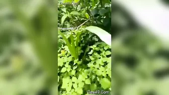 Mature Nepali Couple Fucking Raw Outside In Nature Getting Caught