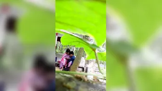 Desi Lovers Getting Wild In The Park Hiding From Everyone Nearby